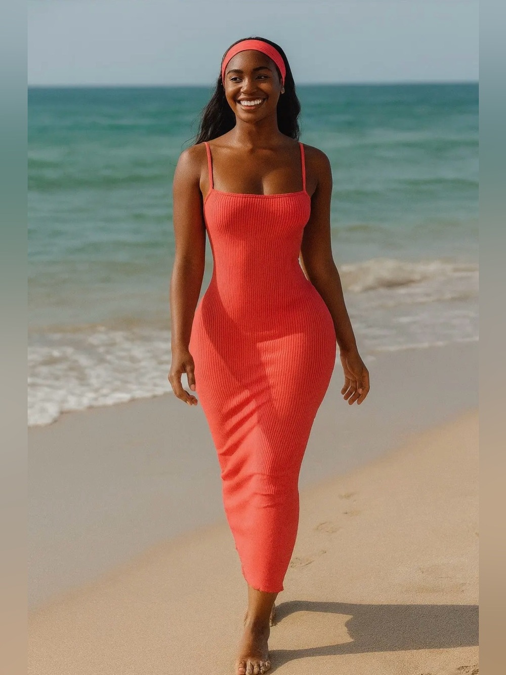 The Gina Baddie Dress with Matching Headband